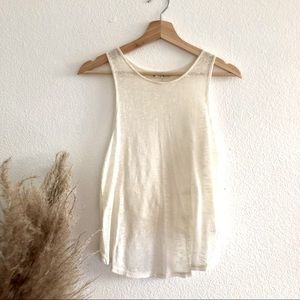 Free People White Tank